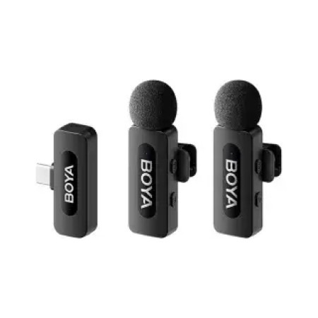 Boya BY-V20 2.0 Ultracompact 2.4GHz Wireless Microphone System for Type-C Device